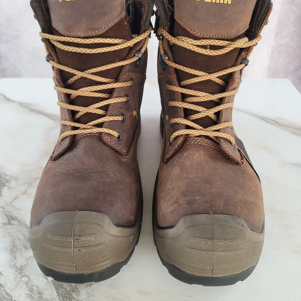 Puma Safety Conquest CTX High Waterproof Boots Men's Size 12 Composite Toe